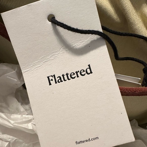 Flattered Alva Suede Shoulder Bag Rust - Picture 12 of 15